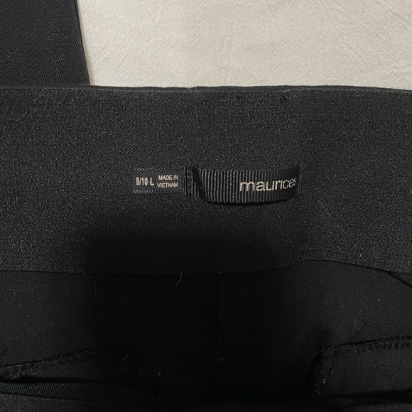 Maurice’s Black Dress Pants Size 9/10 Long - Picture 3 of 4